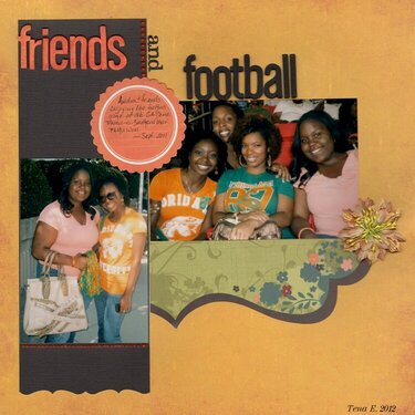 Friends and football
