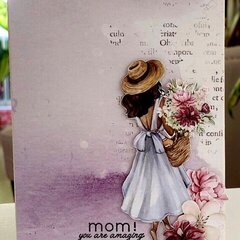 Mom - April Card Sketch #1