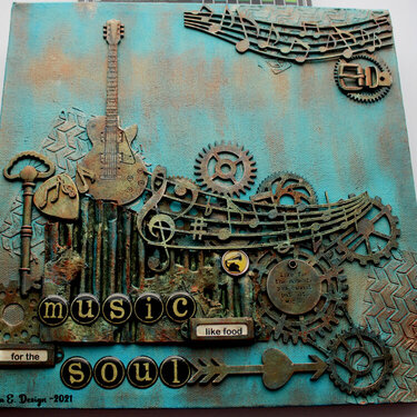 Music like food for the soul - MM Canvas