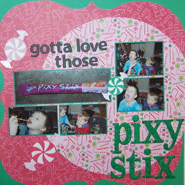 gotta love those Pixy Stix