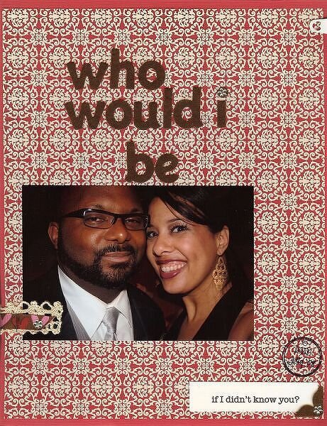 who would i be? (scrapbook trends cover contest)