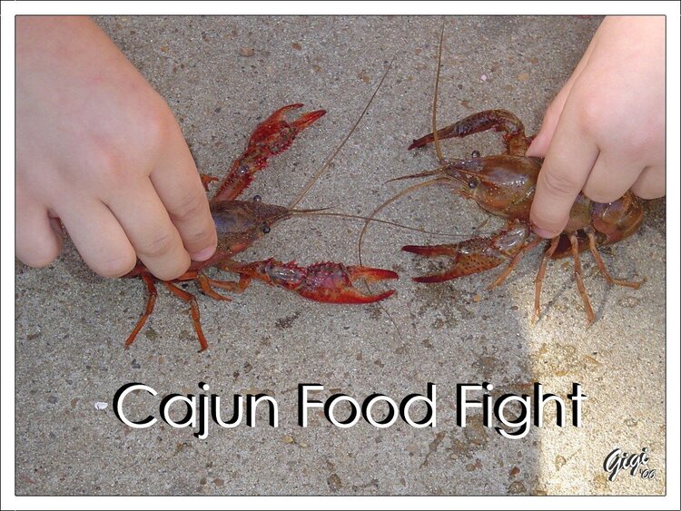 Cajun Food Fight