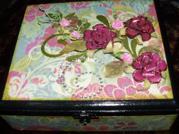 Altered Cigar Box~ Outside (SOLD)