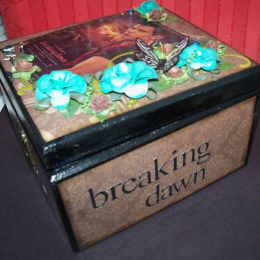 Altered Cigar box~ Breaking Dawn~ Jacob