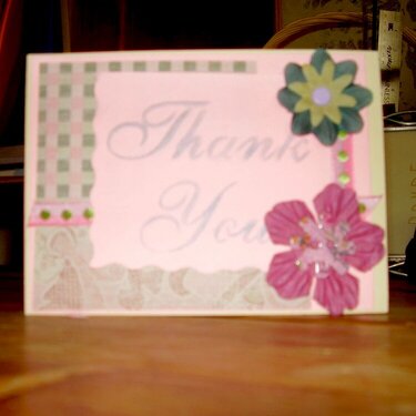 Thank You Card