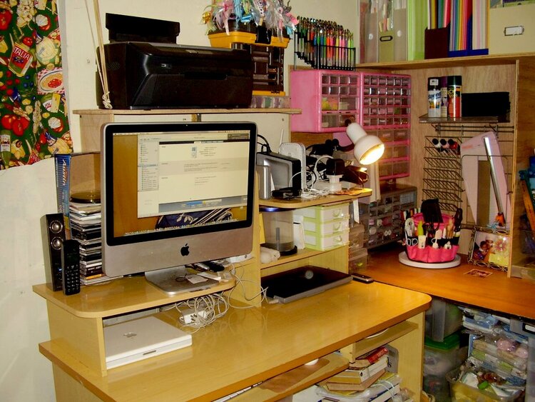 UPDATED Scrap &amp; Work Desk