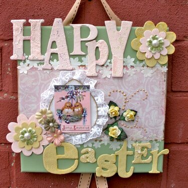 Happy Easter Canvas