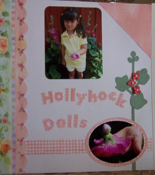Hollyhock Dolls Left Side