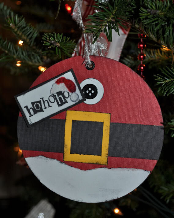 Altered CD Ornament #2