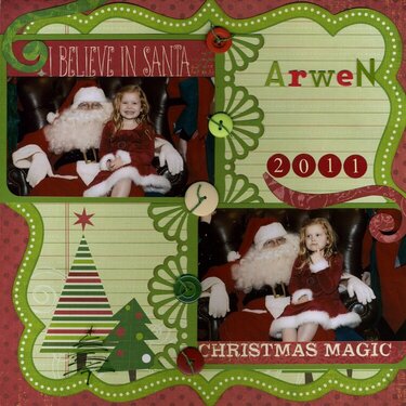 Arwen and Santa