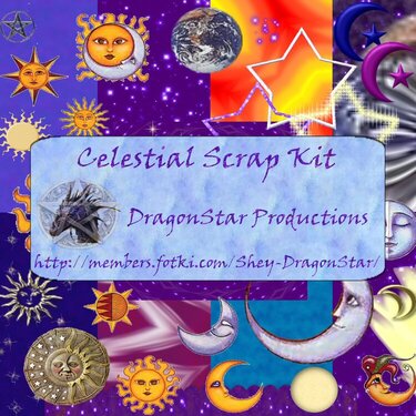 Celestial Digi-Scrap Kit