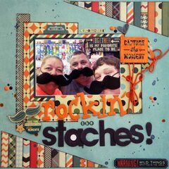 Rockin the Staches!