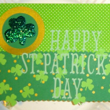 St. Patrick&#039;s Day Card - Outside