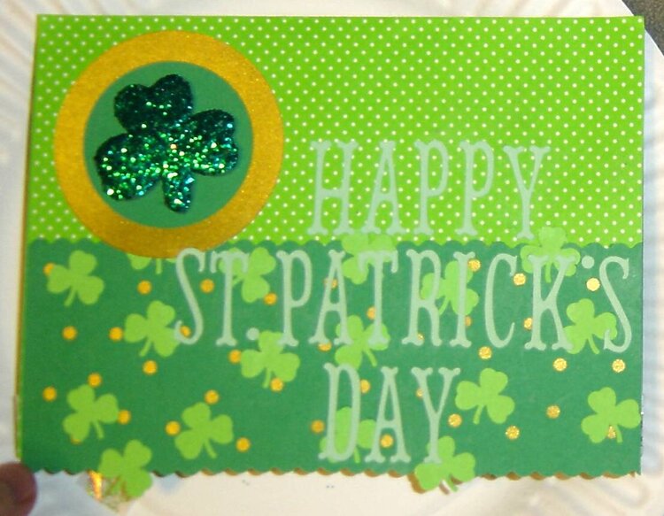 St. Patrick&#039;s Day Card - Outside