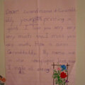 letter from my niece to my mom and dad