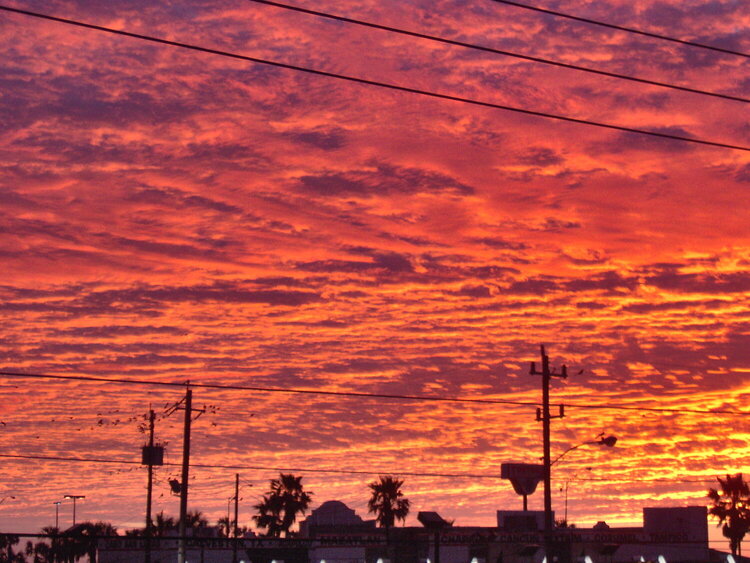 Sunset in Galveston