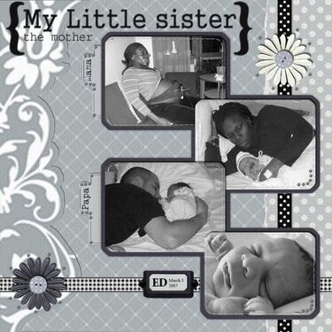 My little sister the mother. Challenge week 101