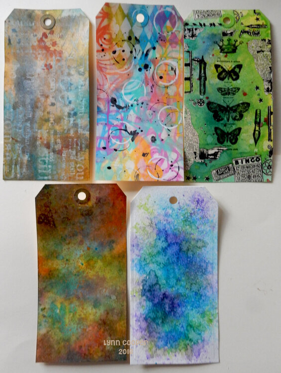Tim Holtz Creative Chemistry 103 - Day 2 - Distress Paint and Sprays