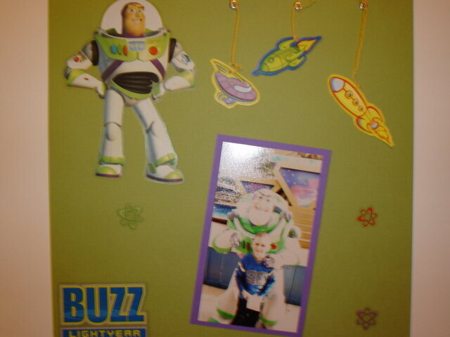 Posing with Buzz