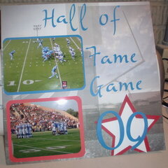Hall of Fame Football Game 2009