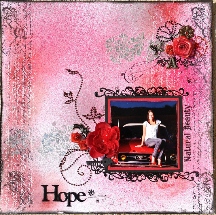 &quot;Amber&#039;s Hope&quot; **Clearsnap DT***