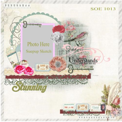 Simply Shabby Chic Sketch **Scraps of Elegance