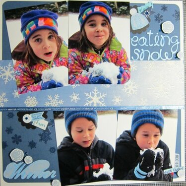 Eating Snow CHA Winter 2013 Challenge #1