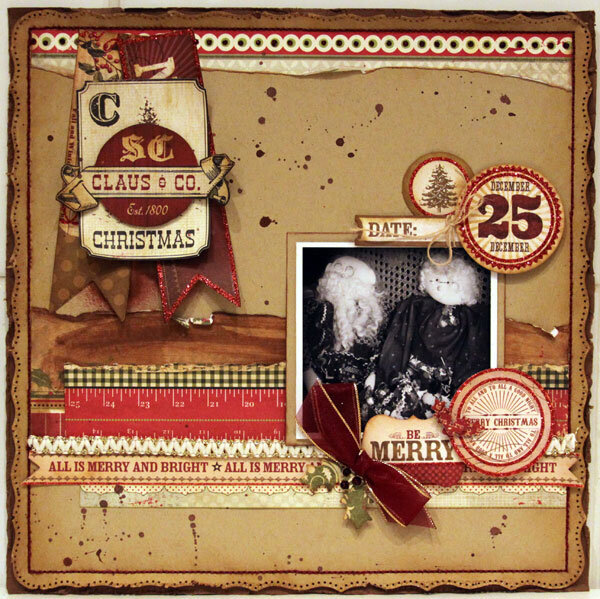 CLAUS AND CO ***MY CREATIVE SCRAPBOOK***