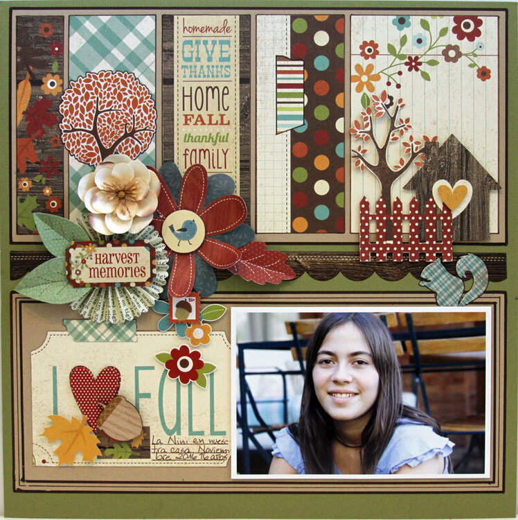 I LOVE FALL *** MY CREATIVE SCRAPBOOK***