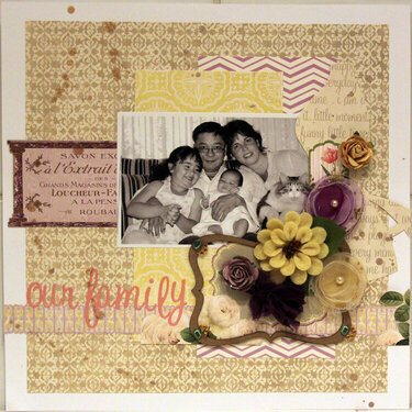 OUR FAMILY***MY CREATIVE SCRAPBOOK***