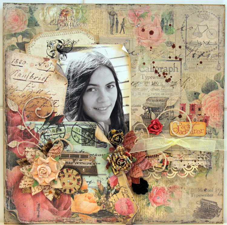 SECRET ADMIRER*** MY CREATIVE SCRAPBOOK***