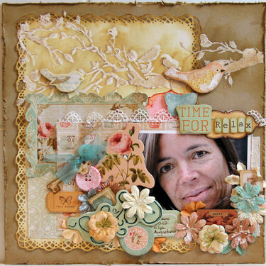 TIME FOR RELAX***MY CREATIVE SCRAPBOOK***