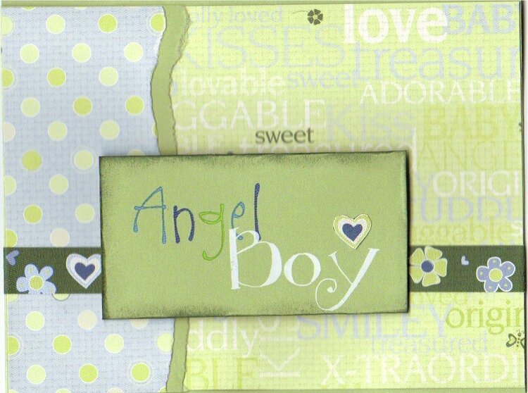 Anna&#039;s Baby Shower Card