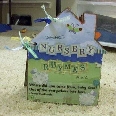 Dominic&#039;s Nursery Rhymes Book