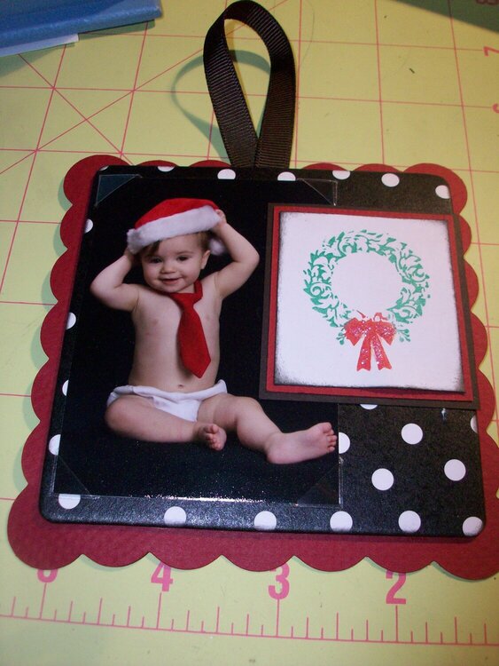 Christmas coaster ornamnet (3)