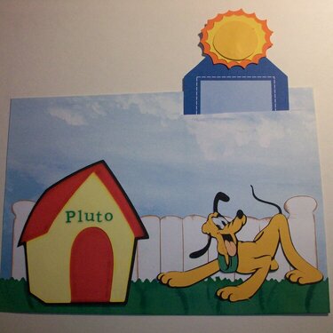 Disney autotgraph book (Pluto hidden tag)