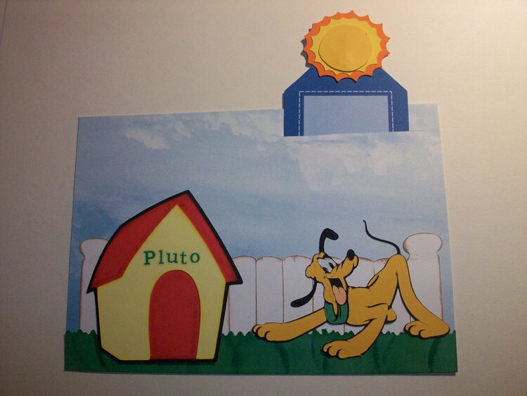 Disney autotgraph book (Pluto hidden tag)
