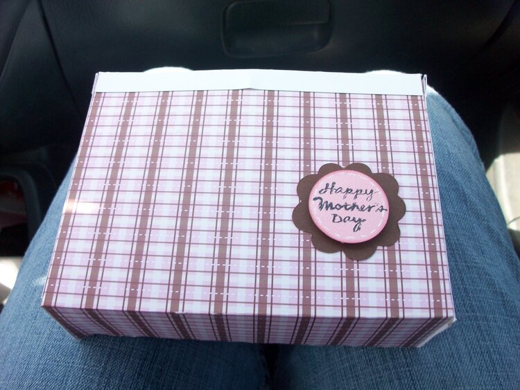 Gift Box Card Holder