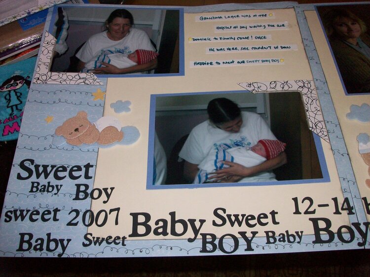 Sweet Baby Boy (2 pg LO)