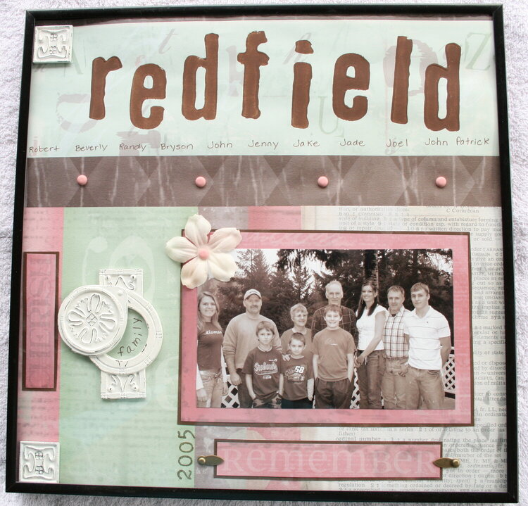 The Redfield family