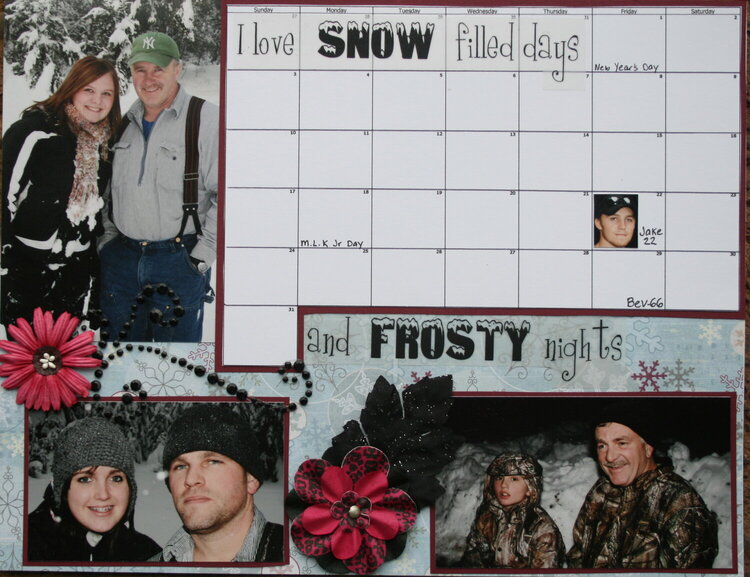 January 2010 calendar (bottom)