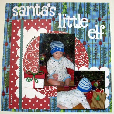 santa&#039;s little elf