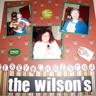 the Wilson&#039;s X-mas 2008