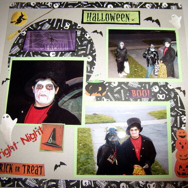 Drew&#039;s Halloween costume (2008)