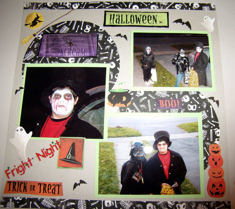 Drew&#039;s Halloween costume (2008)