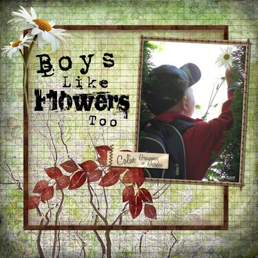 Boys Like Flowers Too