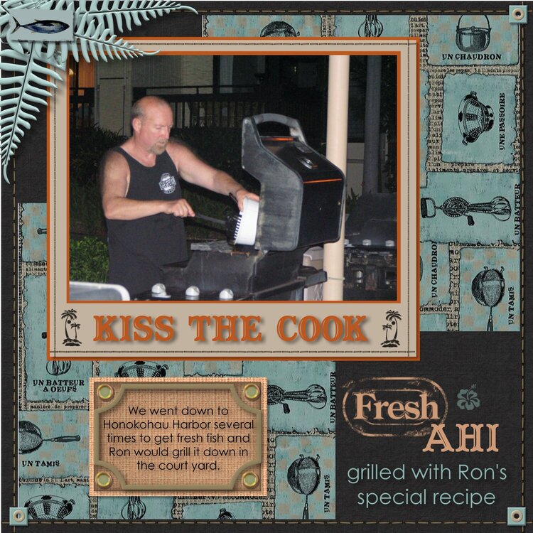 Kiss the cook
