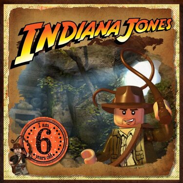 Indiana Jones Birthday Card