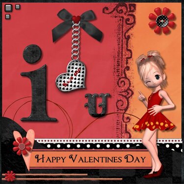 I Heart You Valentine