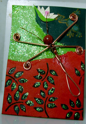 Dragonfly ATC for Scrappychic